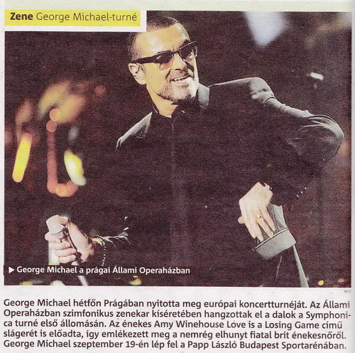 George Michael article in Metropol
