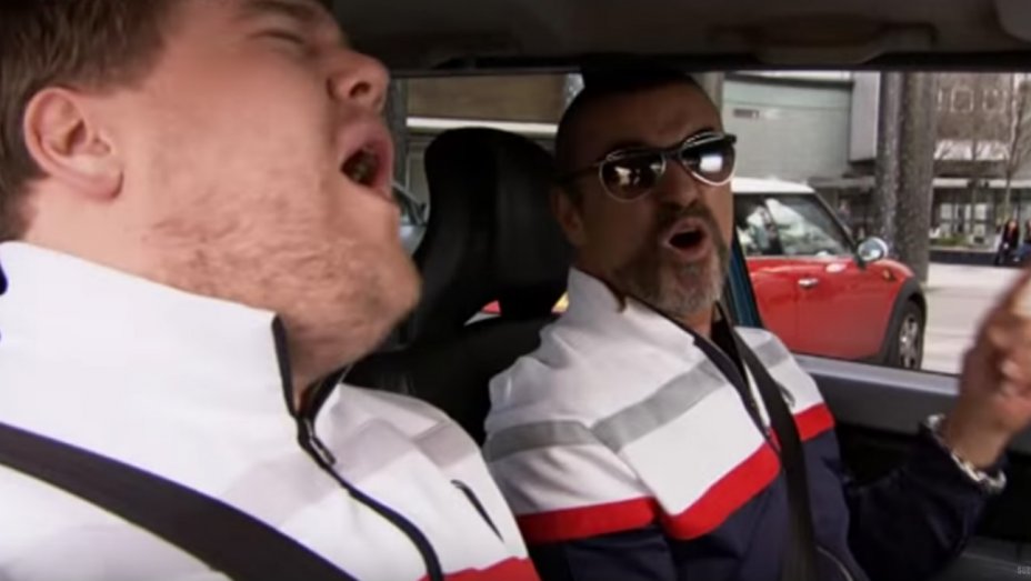 george michael carpool karaoke